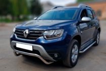 Dacia Duster 2018–2024 Frontbåge WT007 (rostfritt stål) foto 3