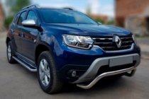 Dacia Duster 2018–2024 Frontbåge WT007 (rostfritt stål) foto 1