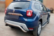 Renault Duster 2018–2024 Bakre skyddsbåge AK007 (rostfritt stål) foto 1