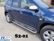 Dacia Duster 2018–2024 Sidosteg Premium (2 st, rostfritt) foto 3