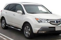 Acura MDX 2007–2013 Sidorör (2 st, rostfritt) foto 1