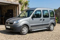 Renault Kangoo 1998–2008 Sidosteg Allmond Grey (2 st, aluminium) foto 1