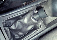 Opel Astra G Classic 1998–2012 Växelspaksdamask V1 (med ram) foto 1