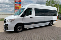 Mercedes Sprinter W907/W910 2018– Sidosteg Maya V2 (2 st, aluminium) foto 1