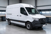 Mercedes Sprinter W907/W910 2018– Sidosteg Bosphorus Black (2 st, aluminium) foto 1