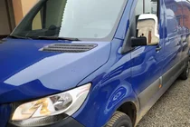 Mercedes Sprinter W907/W910 2018– Spegelkåpor (2 st, rostfritt stål) foto 3