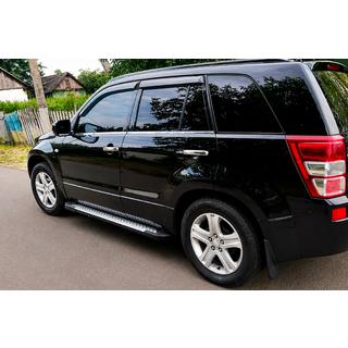 Sidosteg Allmond Grey (2 st, aluminium) Suzuki Grand Vitara 2005–2017 foto 1