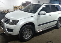 Suzuki Grand Vitara 2005–2017 Premium sidosteg (2 st, rostfritt) 60 mm foto 3