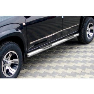 Sidotuber för standardfäste (2 st, rostfritt) Toyota Rav 4 2006–2013 foto 1