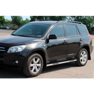 Sidotuber för standardfäste (2 st, rostfritt) Toyota Rav 4 2006–2013 foto 2