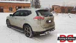 Nissan X-trail T32/Rogue 2014–2021 Sidosteg Premium (2 st, rostfritt) Ø60 mm foto 3