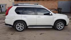 Nissan X-trail T31 2007–2014 Sidosteg Premium (2 st, rostfritt) foto 1