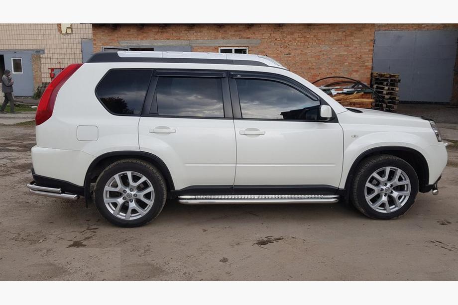 Nissan X-trail T31 2007–2014 Sidosteg Premium (2 st, rostfritt) Image