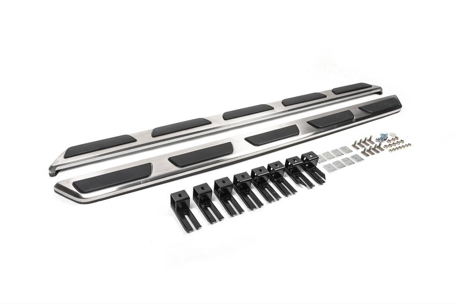 Audi Q5 2017–2025 Sidosteg OEM V1 (2 st, aluminium) Image