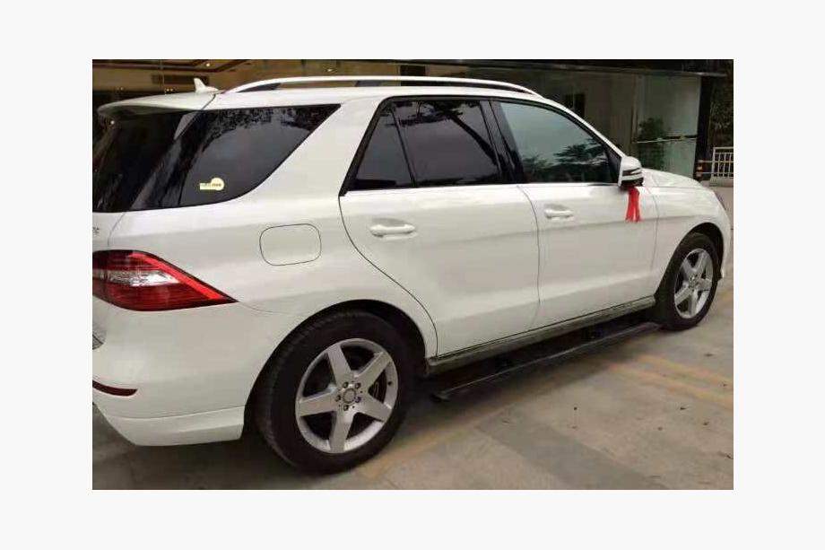 Mercedes GLE/ML class W166 2011–2018 Utfällbara sidosteg (2 st, aluminium) Foto 3