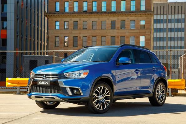 Test av uppdaterade crossovern Mitsubishi ASX