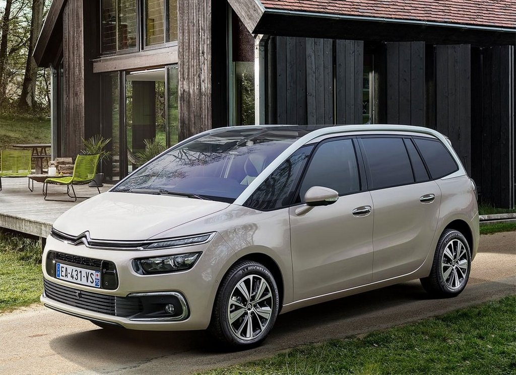 Sjupersoners minibuss Citroen Grand C4 Picasso