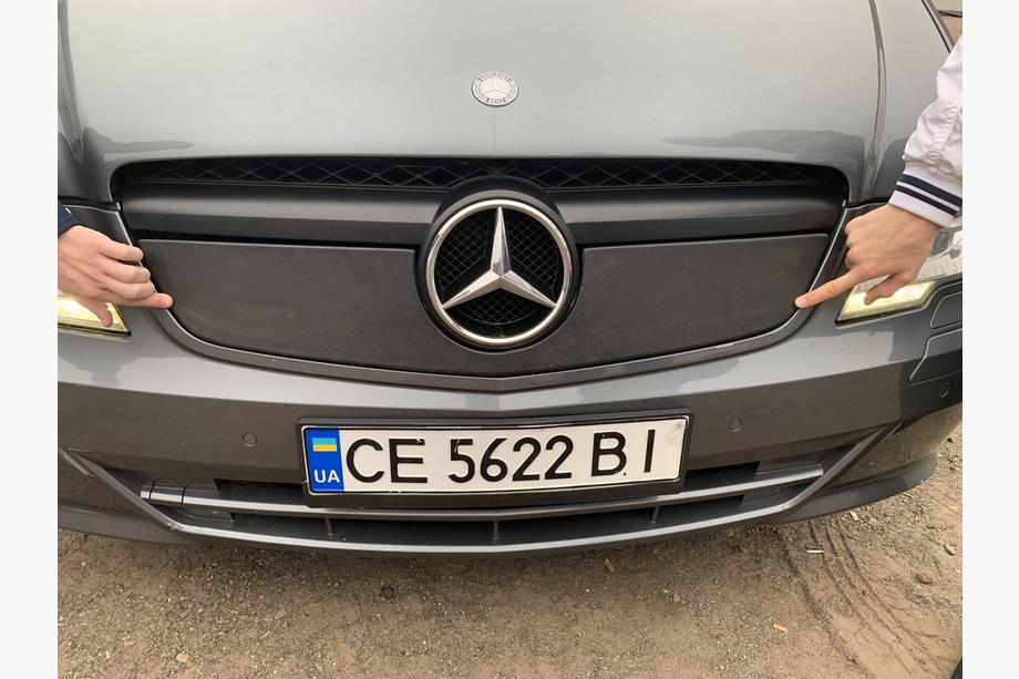 Mercedes Vito W639 2004–2014 Vintermask för grill V1 (2010-2015) Blank Foto 4