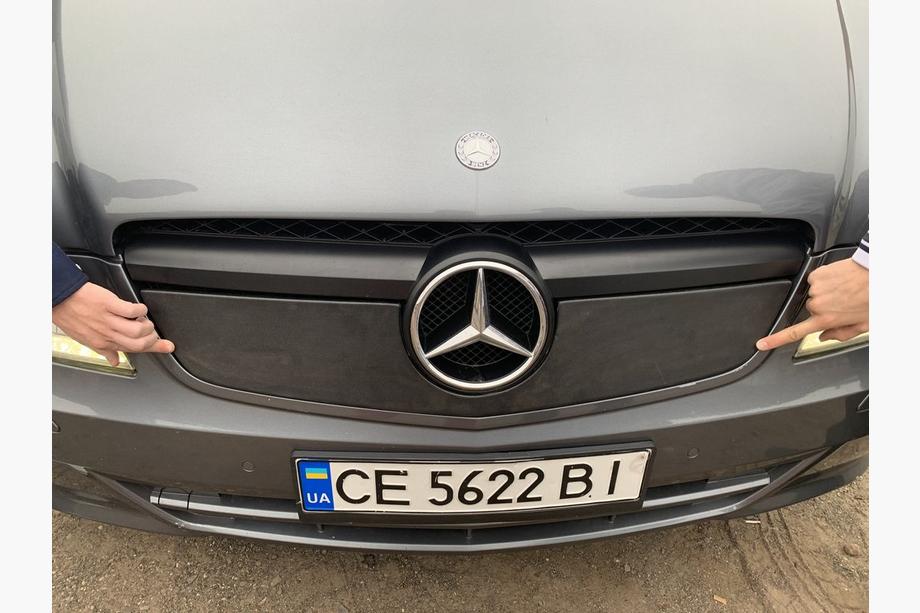 Mercedes Vito W639 2004–2014 Vintermask för grill V1 (2010-2015) Blank Foto 5