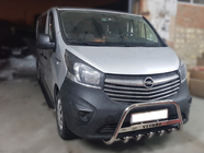 Opel Vivaro 2015–2019 Frontbåge WT003-4 (rostfritt stål) Med text foto 3