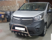 Opel Vivaro 2015–2019 Frontbåge WT003-4 (rostfritt stål) Med text foto 2