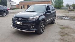 Chery Tiggo 3 2005– Frontbåge ST008 (rostfritt) foto 2