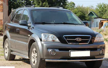 Kia Sorento I BL 2002–2009 Frontbåge ST008 (rostfritt) foto 2