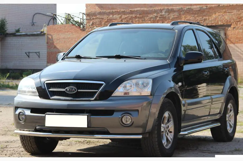 Kia Sorento I BL 2002–2009 Frontbåge ST008 (rostfritt) Image