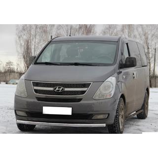 Frontbåge ST008 (rostfritt) Hyundai H300, H1, Starex 2008–2020 foto 3