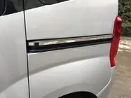 Citroen Nemo 2007–2017 Rostfri list under skjutdörr (2 st) foto 4