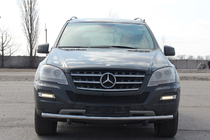 Mercedes ML W164 2005–2011 Frontbåge ST008 (rostfritt) foto 1