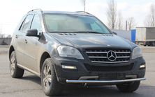 Mercedes ML W164 2005–2011 Frontbåge ST008 (rostfritt) foto 2