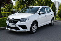 Renault Sandero 2013–2022 Frontbåge ST008 (rostfritt) foto 1
