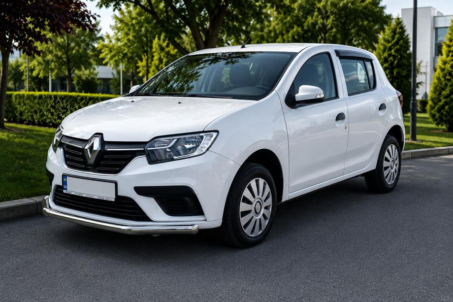 Renault Sandero 2013–2022 Frontbåge ST008 (rostfritt) Image