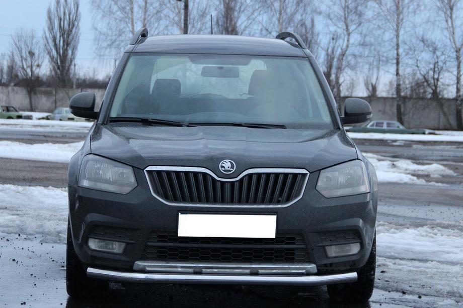 Skoda Yeti 2009–2017 Frontbåge ST008 (rostfritt) Image