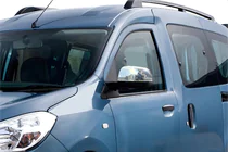 Dacia Dokker 2013–2022 Spegelkåpor (2 st, rostfritt stål) foto 1