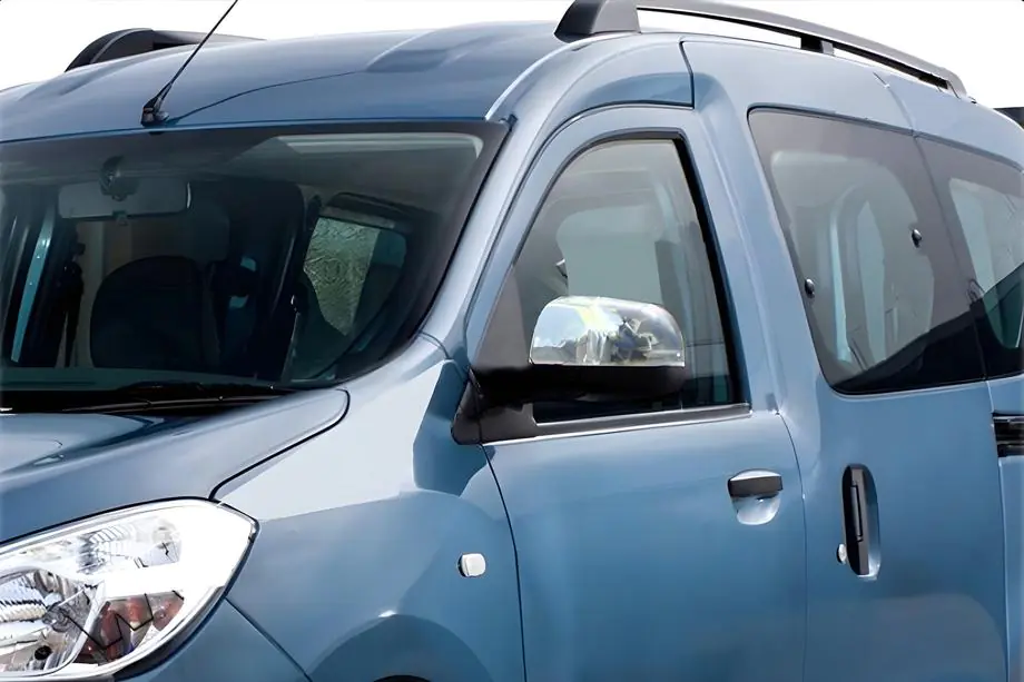 Dacia Dokker 2013–2022 Spegelkåpor (2 st, rostfritt stål) Image