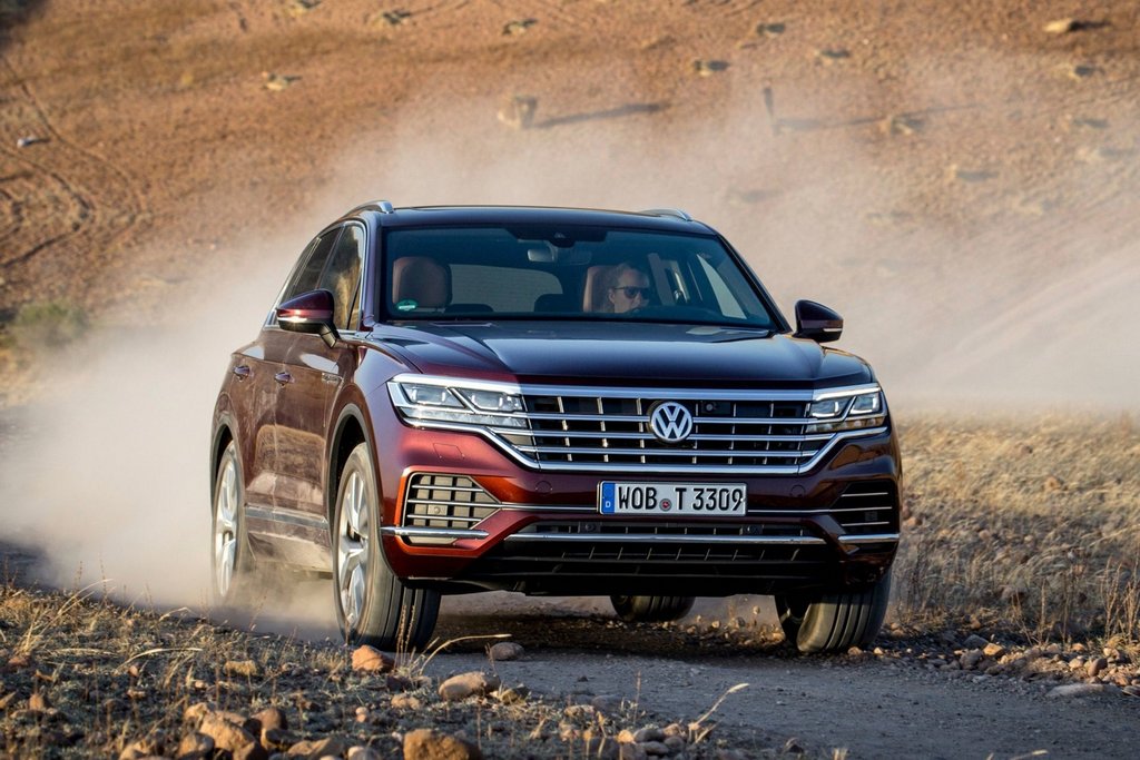 Nya generationens Volkswagen Touareg
