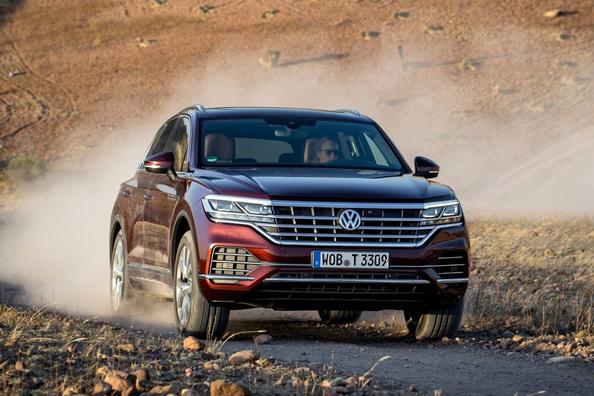 Nya generationens Volkswagen Touareg