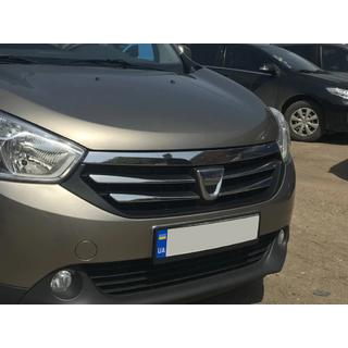 Grillister (4 st, rostfritt stål) Dacia Lodgy 2012–2022 foto 4