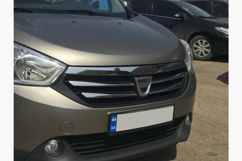 Dacia Lodgy 2012–2022 Grillister (4 st, rostfritt stål) Foto 4