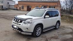 Nissan X-trail T31 2007–2014 Frontbåge ST015 (rostfritt) foto 2