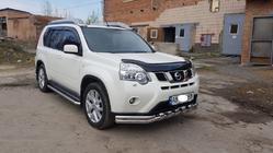 Nissan X-trail T31 2007–2014 Frontbåge ST015 (rostfritt) foto 3