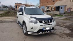 Nissan X-trail T31 2007–2014 Frontbåge ST015 (rostfritt) foto 4