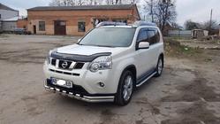 Nissan X-trail T31 2007–2014 Frontbåge ST015 (rostfritt) foto 5