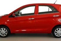 Kia Picanto 2011–2016 Fönsterlister (4 st, rostfritt) foto 1