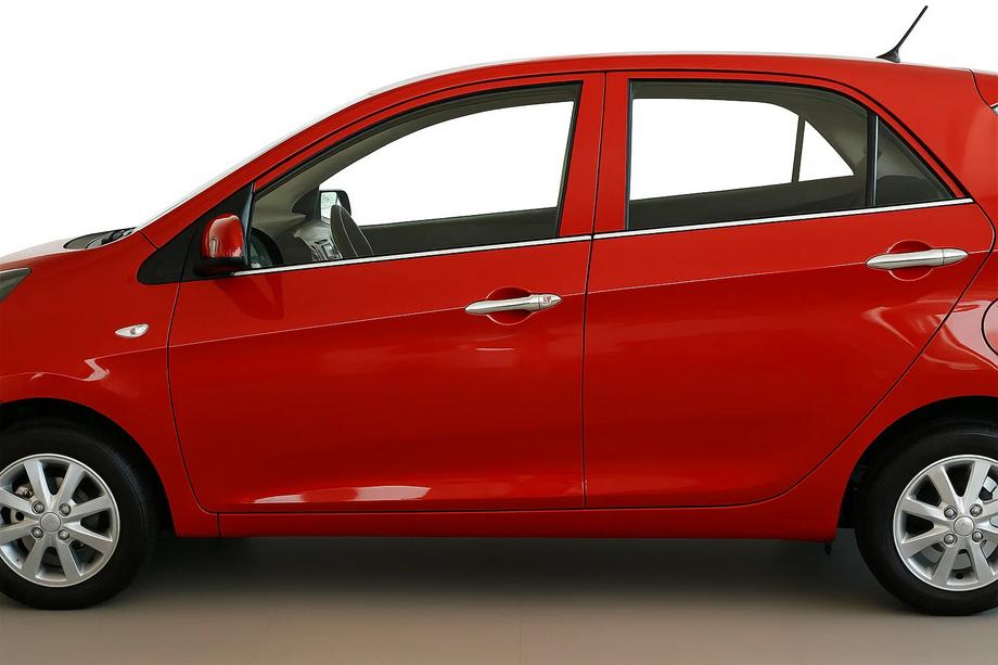 Kia Picanto 2011–2016 Fönsterlister (4 st, rostfritt) Image