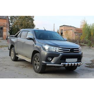 Frontbåge F3-34 (rostfritt) Toyota Hilux 2015– foto 2