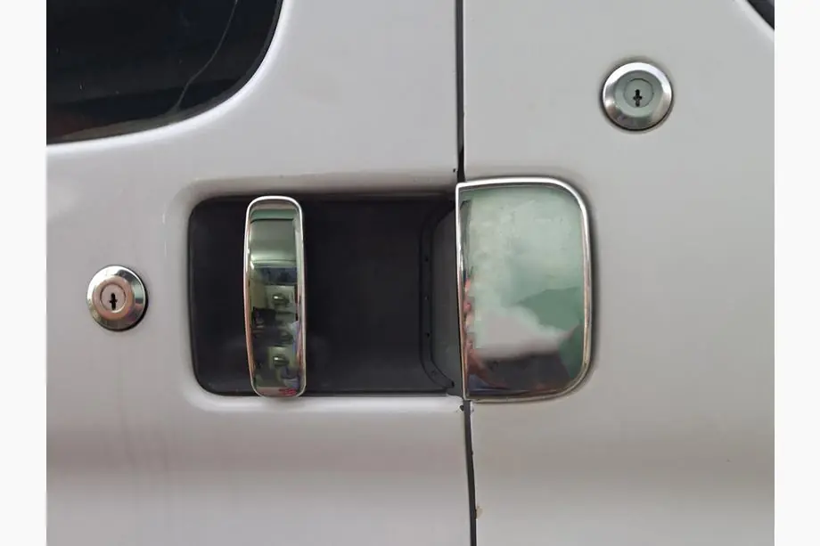 Citroen Berlingo 1996–2008 Dörrhandtagskåpor i rostfritt stål Image