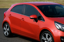 Kia Rio 2012–2017 Fönsterlister (rostfritt stål) foto 1